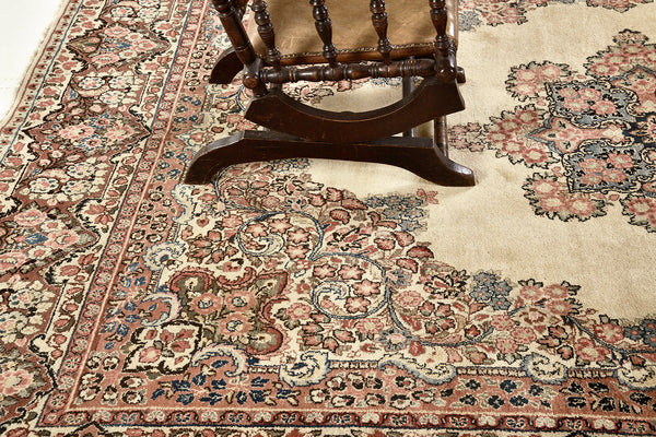 Persian Rug 4116 Vintage Persian Sarouk Rug 55068