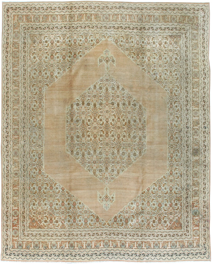 Antique Persian Tabriz Rug 55086