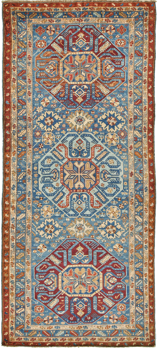 Antique Russian Kuba Runner