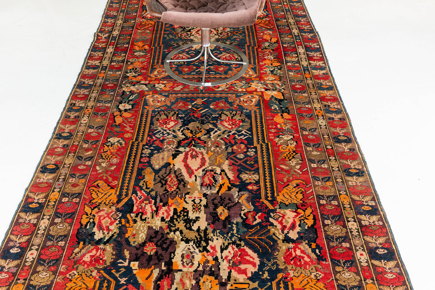 Antique Caucasian Karabagh runner