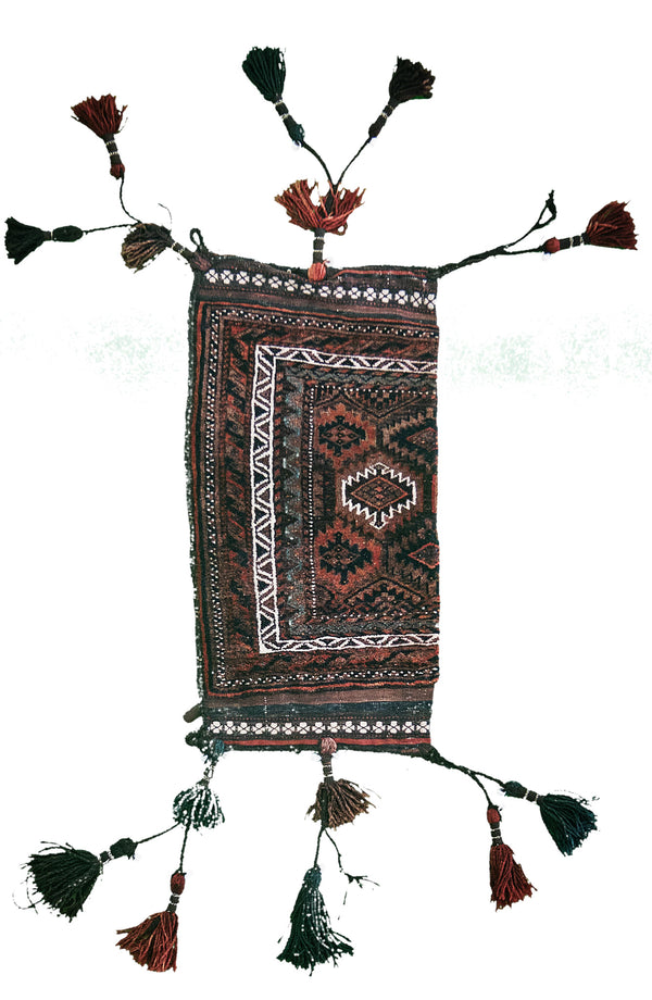 Persian Rug 3311 Vintage Persian Baluch 55494