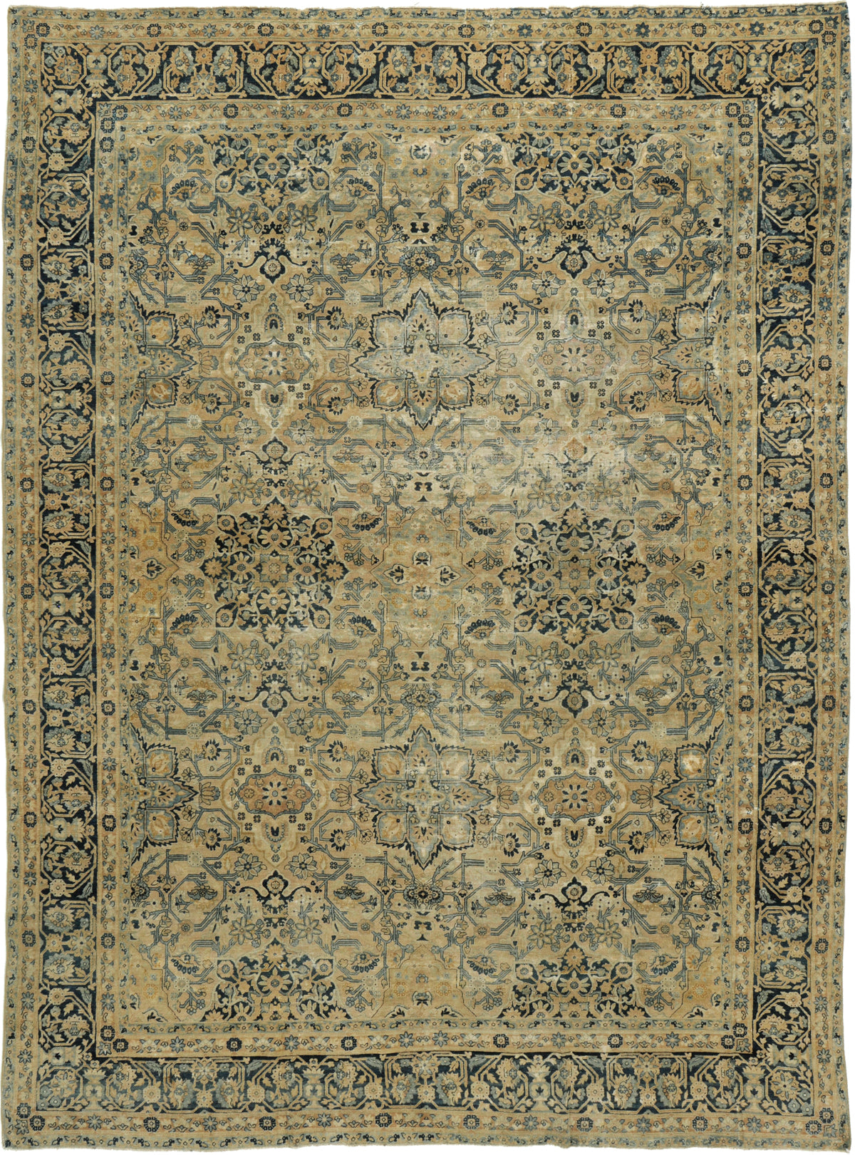 Antique Persian Kerman Rug Allover Design 56626