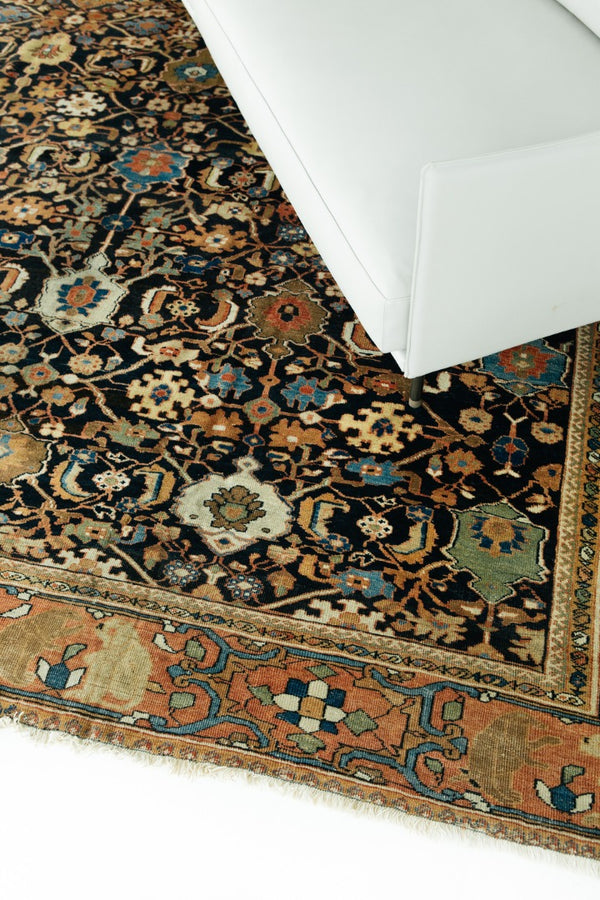 Persian Rug 2154 Antique Persian Sultanabad Rug Allover Design Square Rug 56639