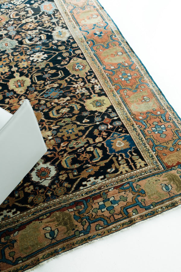 Persian Rug 2155 Antique Persian Sultanabad Rug Allover Design Square Rug 56639
