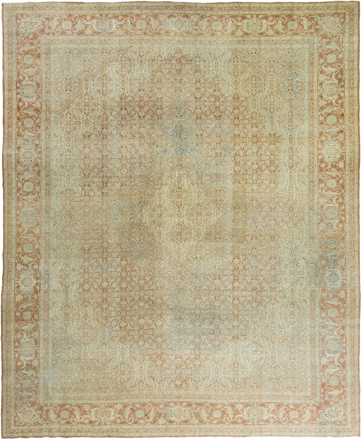 Persian Rug 2260 Antique Persian Tabriz 57210