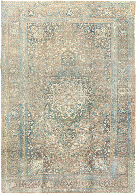 Antique Persian Tabriz Rug early 1900's 57317