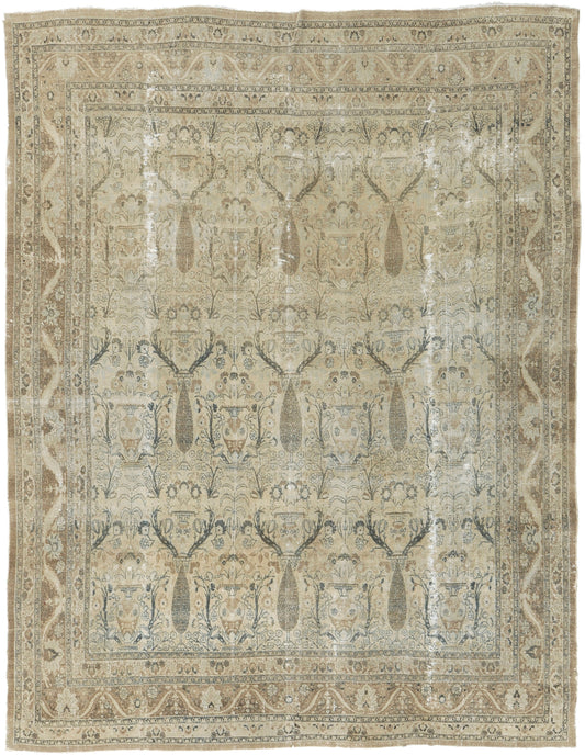 Antique Persian Tabriz Hadji Jalili Style Rug 57436