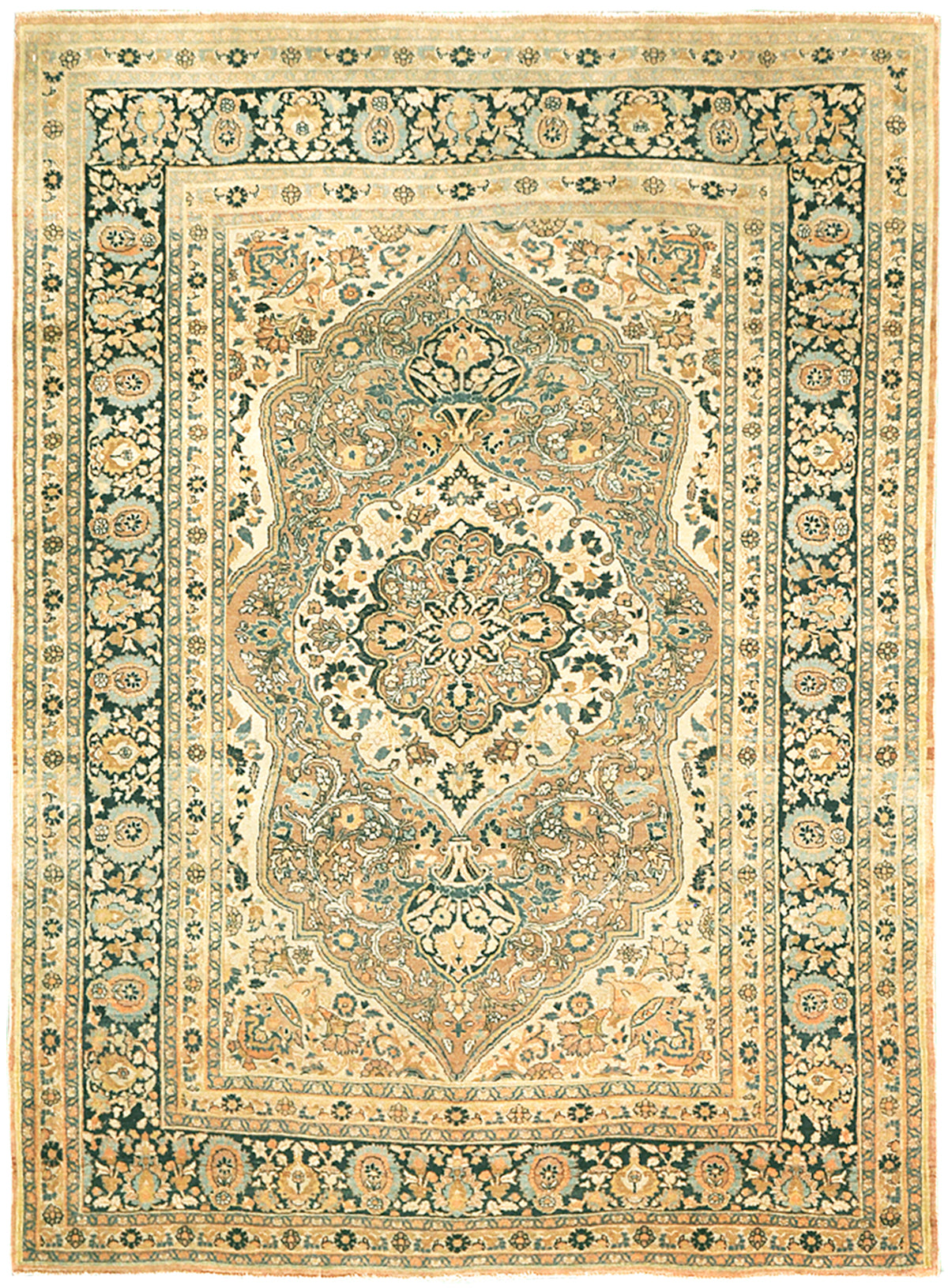Antique Persian Tabriz Circa 1890 57437