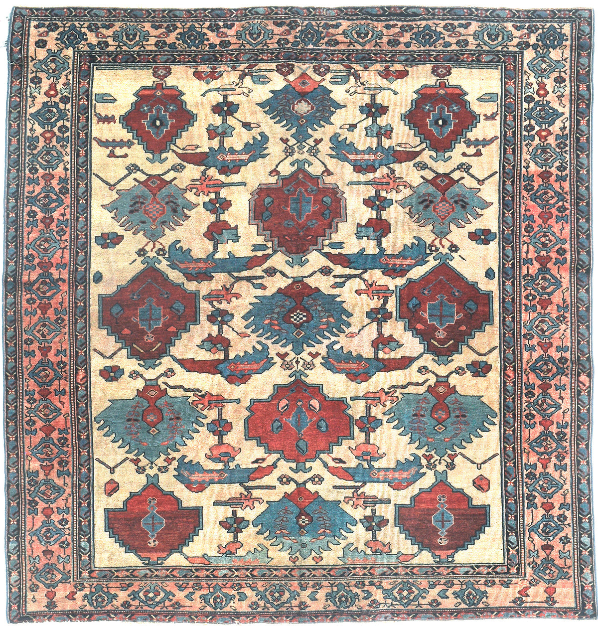 Persian Rug 1536 Antique Persian Malayer Circa 1890 57650