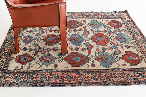 Persian Rug 1540 Antique Persian Malayer Circa 1890 57650