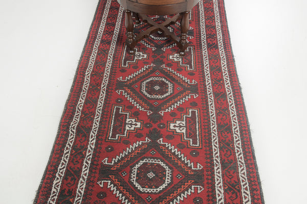Persian Rug 205 Antique Persian Belouch Runner 57736