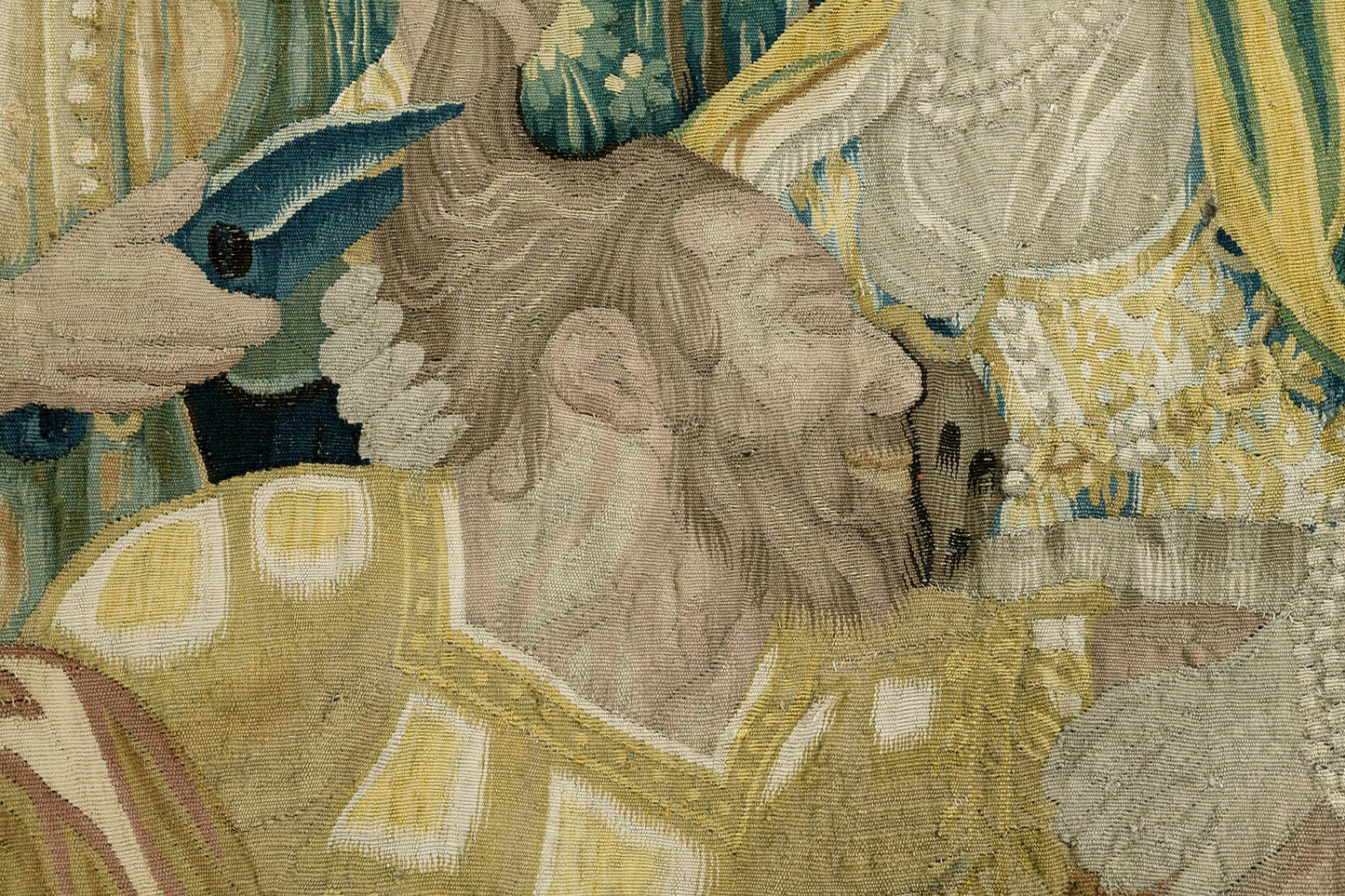 Antique 17th Century Brussels Tapestry