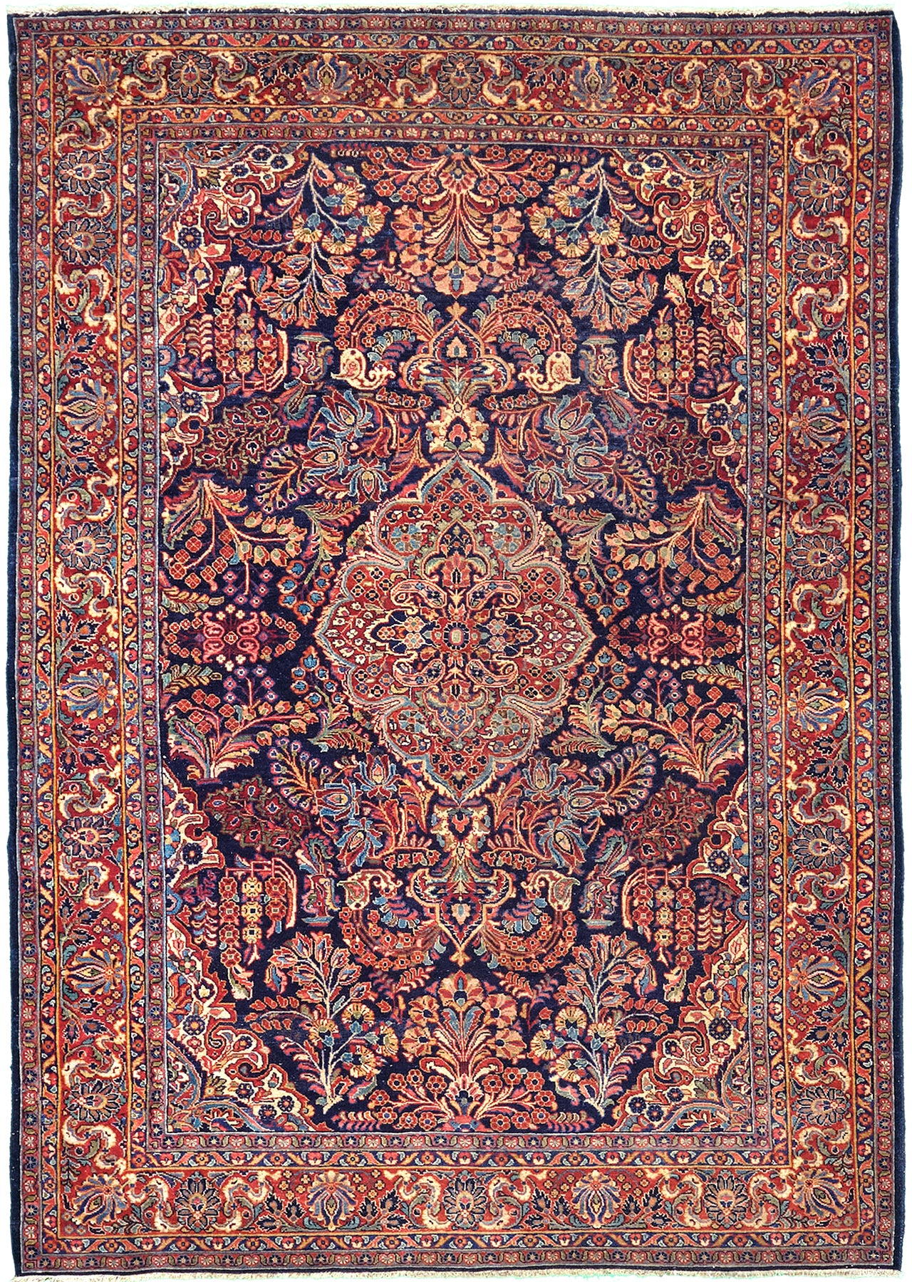 Antique Persian Sarouk 57818