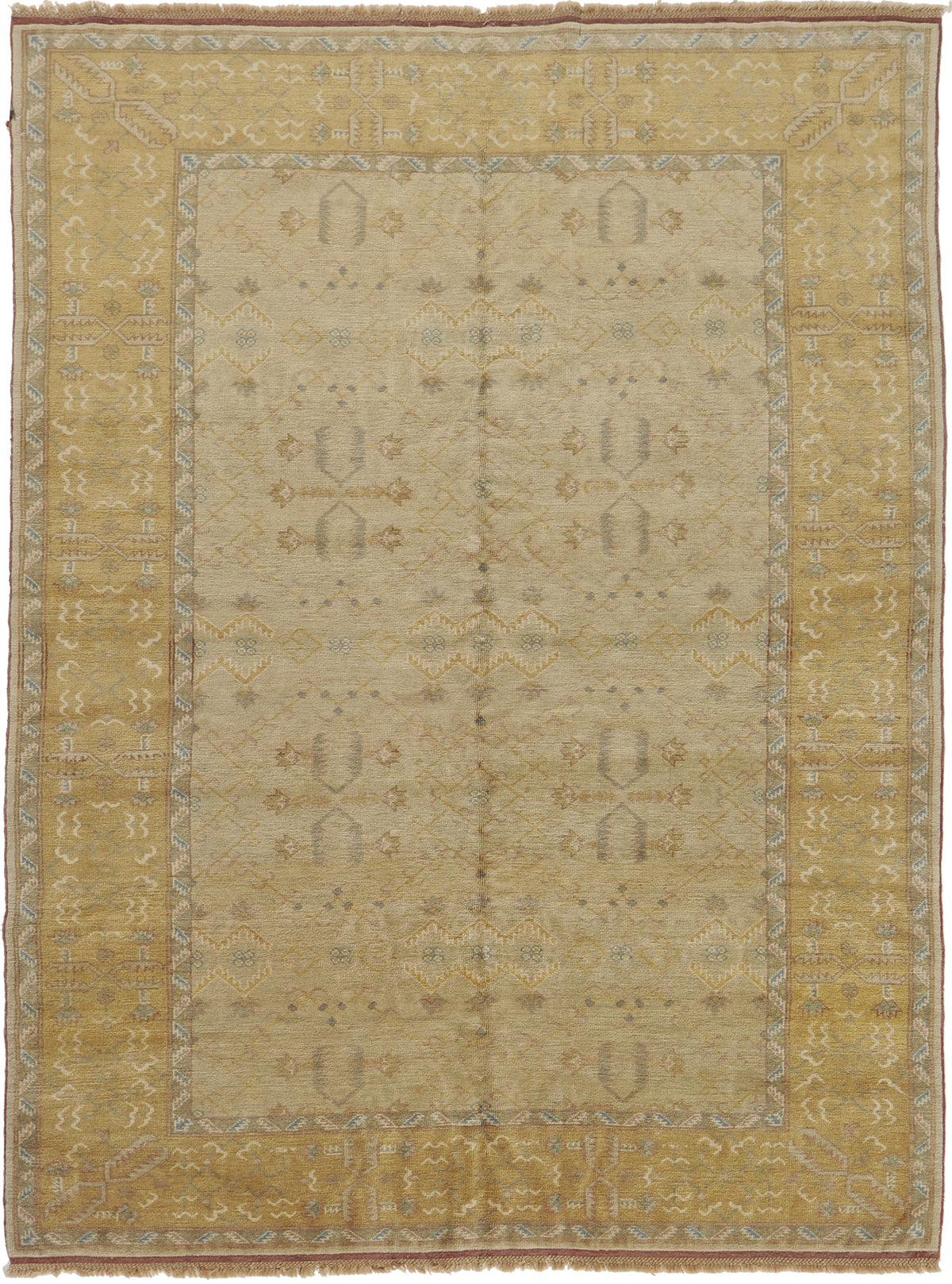 Turkish Ottoman Rug - hand-knotted in Turkey - one-of-a-kind handmade area rug