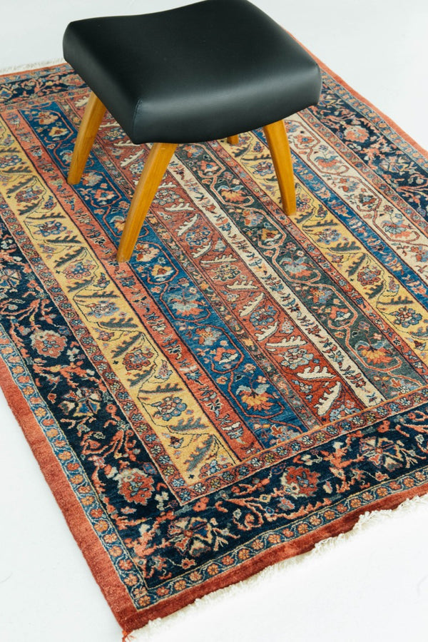 Persian Rug 3327 Vintage Persian Bidjar Rug 57899