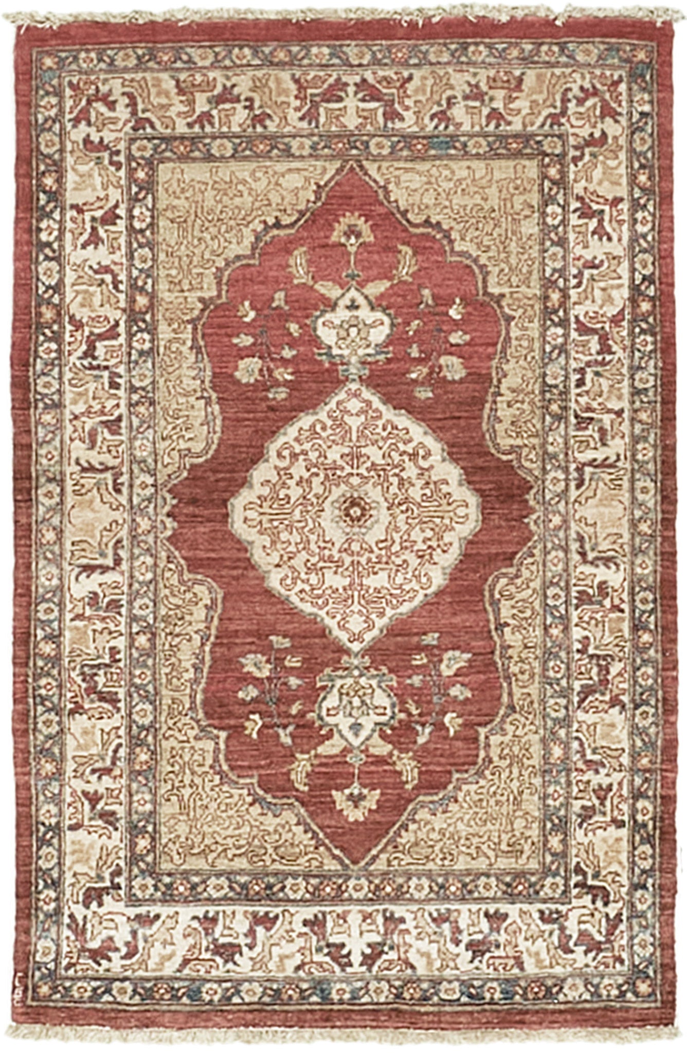 Natural Dye Hajijalili Revival Rug