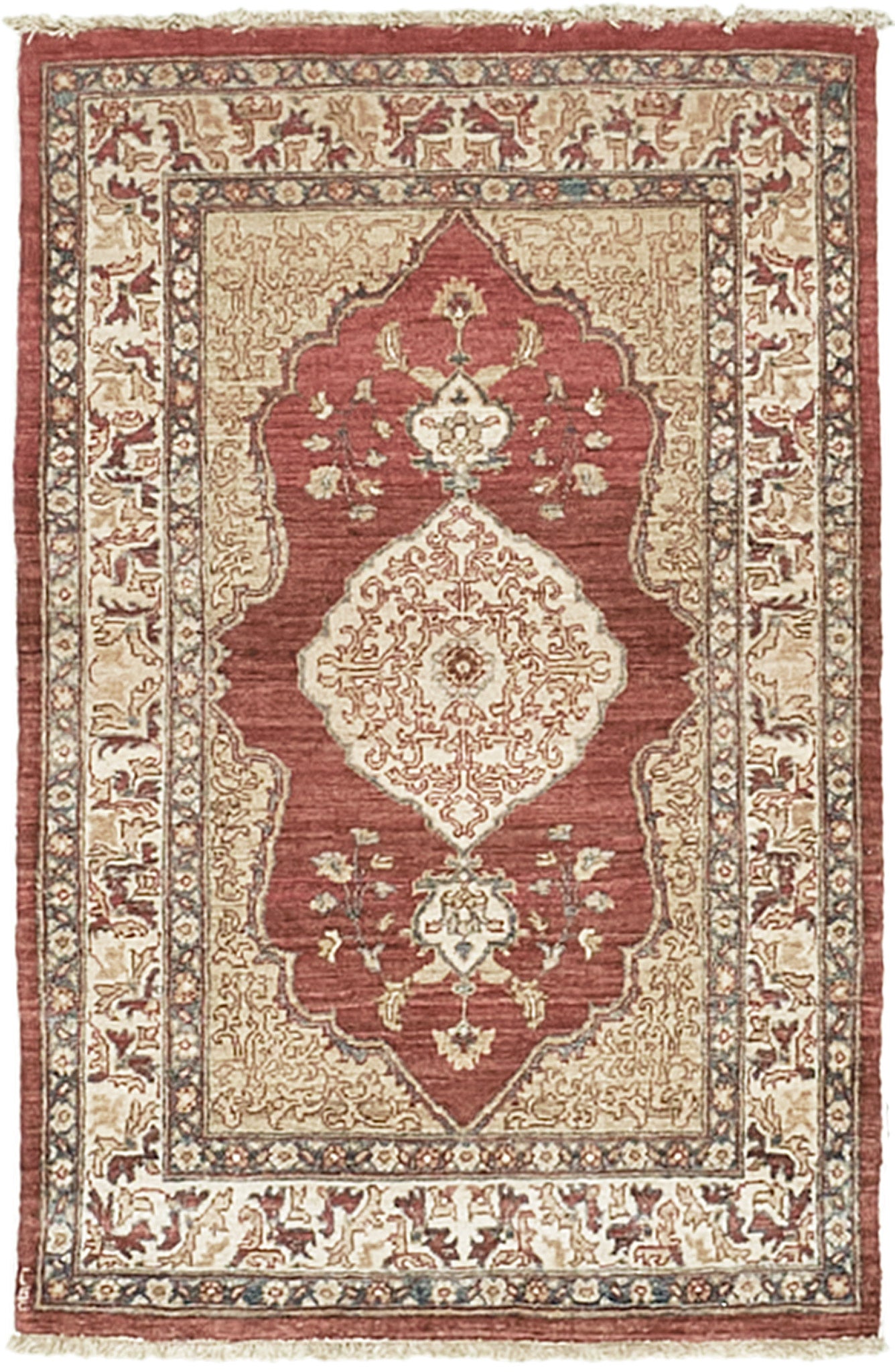 Natural Dye Hajijalili Revival Rug