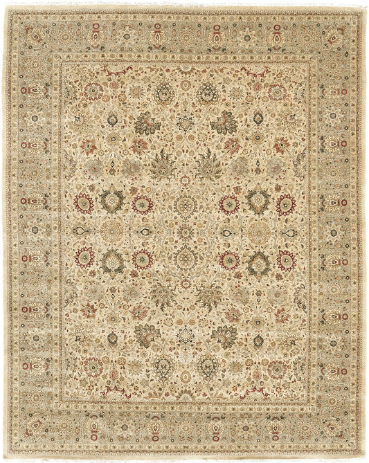 Fine Natural Dye Tabriz Revival Rug