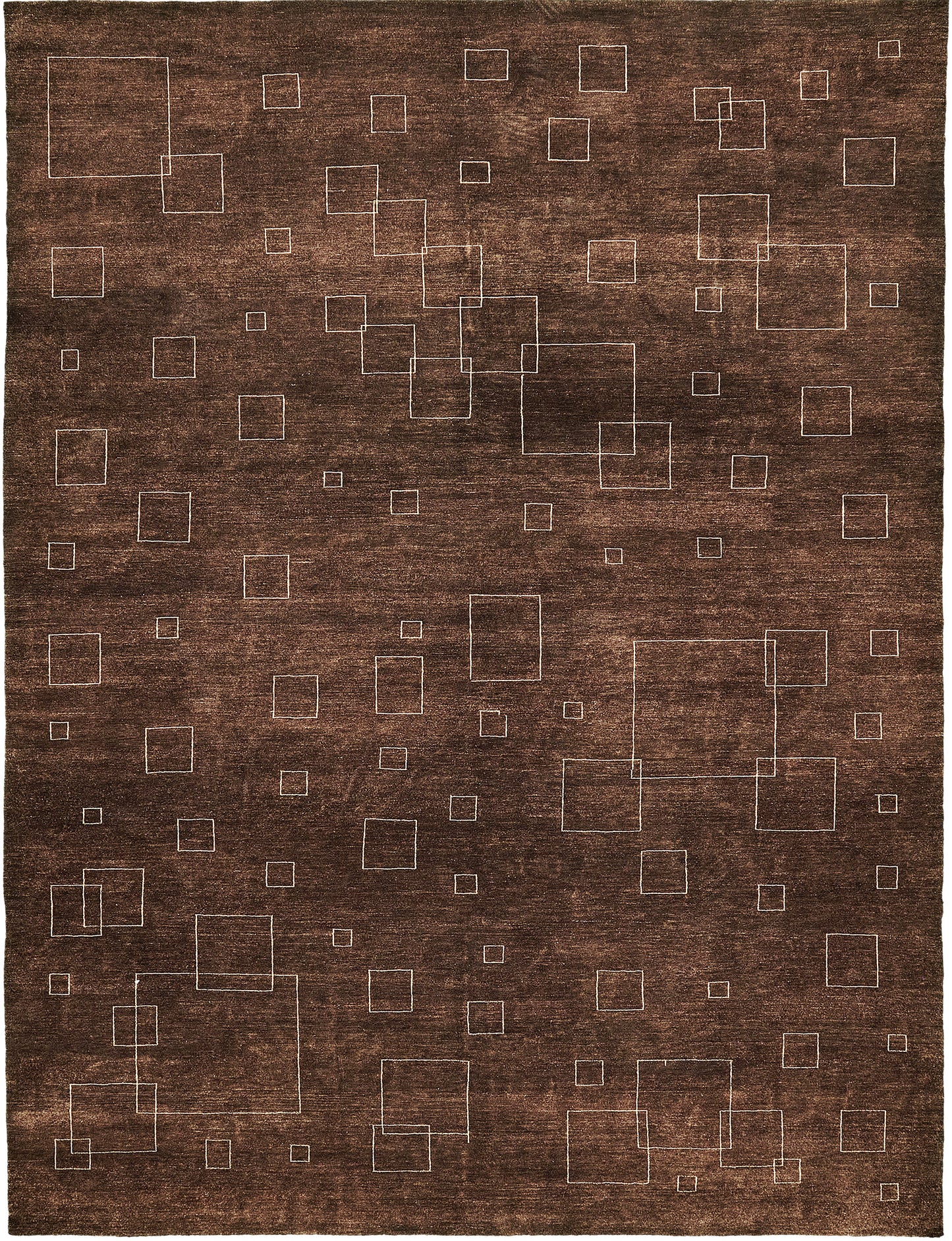 Natural Dye Contemporary Design Rug Mondrian Collection