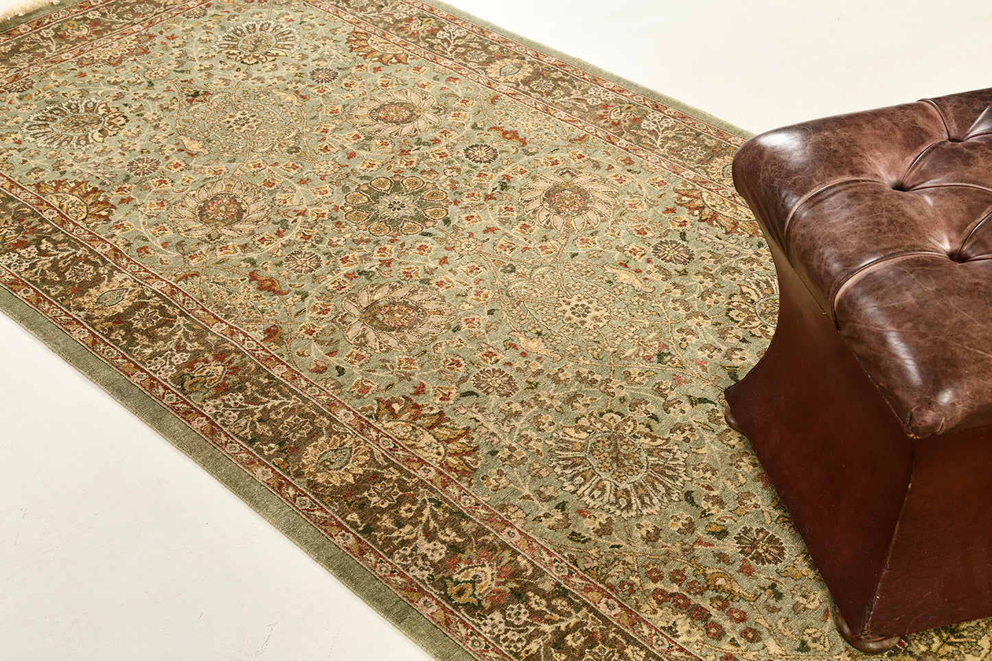 Natural Dye Antique Hajijalili Revival Runner