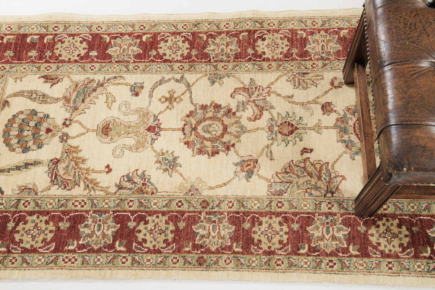 Natural Dye Sultanabad Design Runner Divine