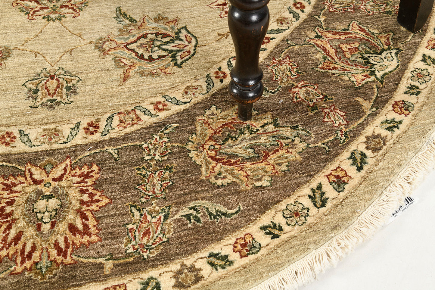 Natural Dye Lahore Revival Round Rug