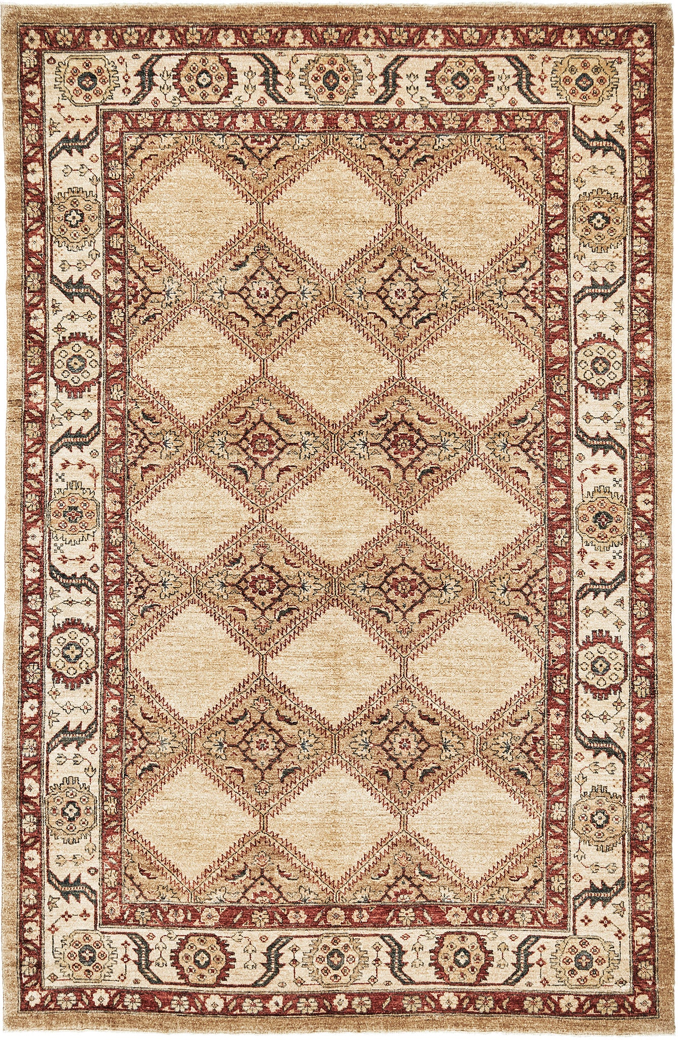 Natural Dye Sarab Revival Rug