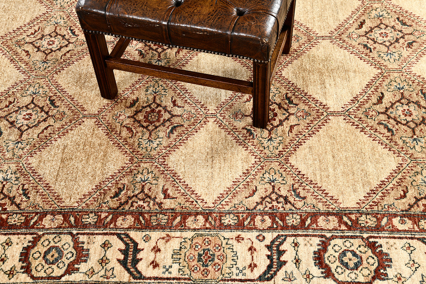 Natural Dye Sarab Revival Rug