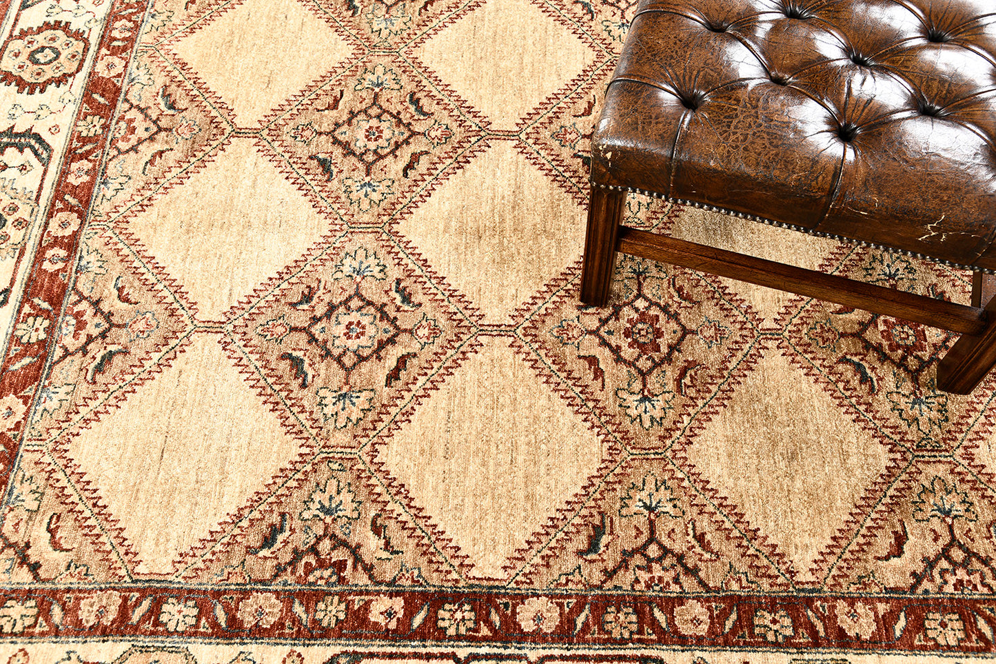 Natural Dye Sarab Revival Rug