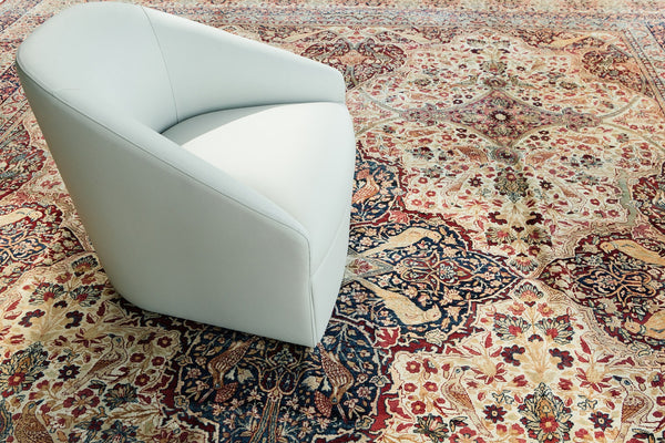 Persian Rug 882 Antique Persian Lavar Kerman Late 1800's 58619