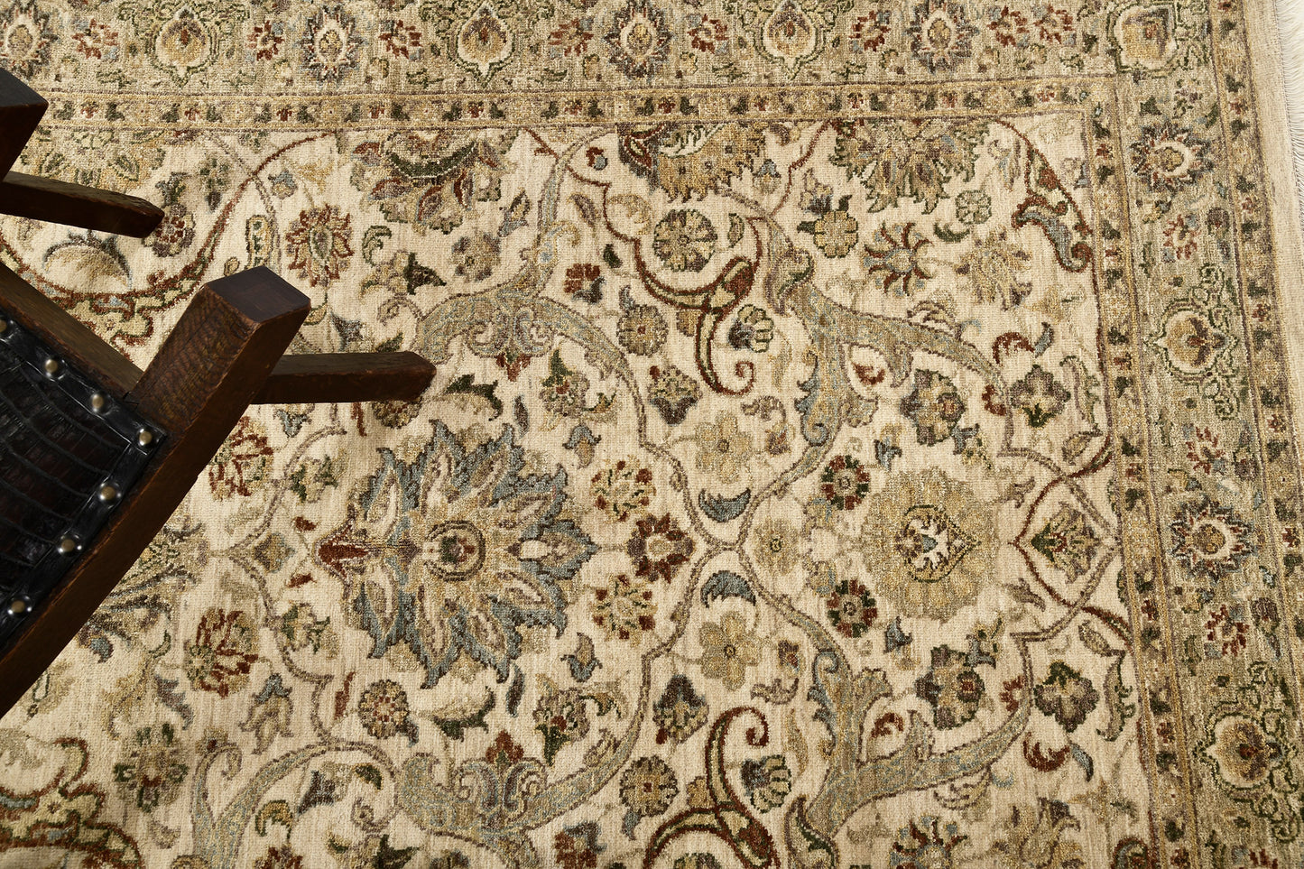 Natural Dye Tabriz Haji Jalili Revival Rug D151