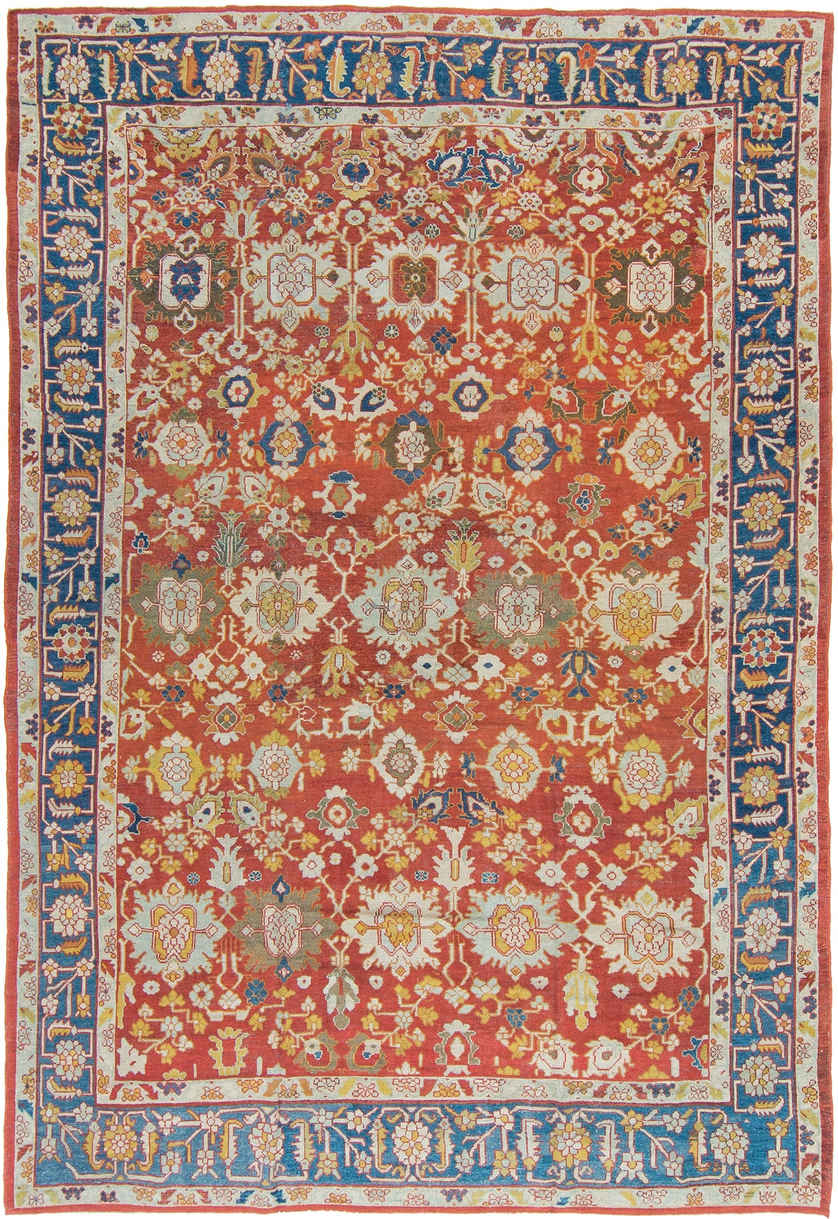 Persian Rug 1209 Antique Persian Mahal Sultanabad Rug 58712