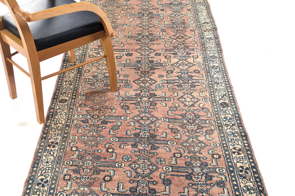 Persian Rug 3388 Vintage Persian Hamedan Runner 58720