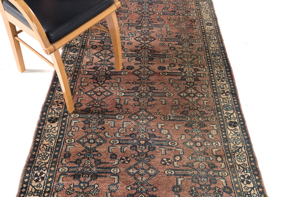 Persian Rug 3387 Vintage Persian Hamedan Runner 58720