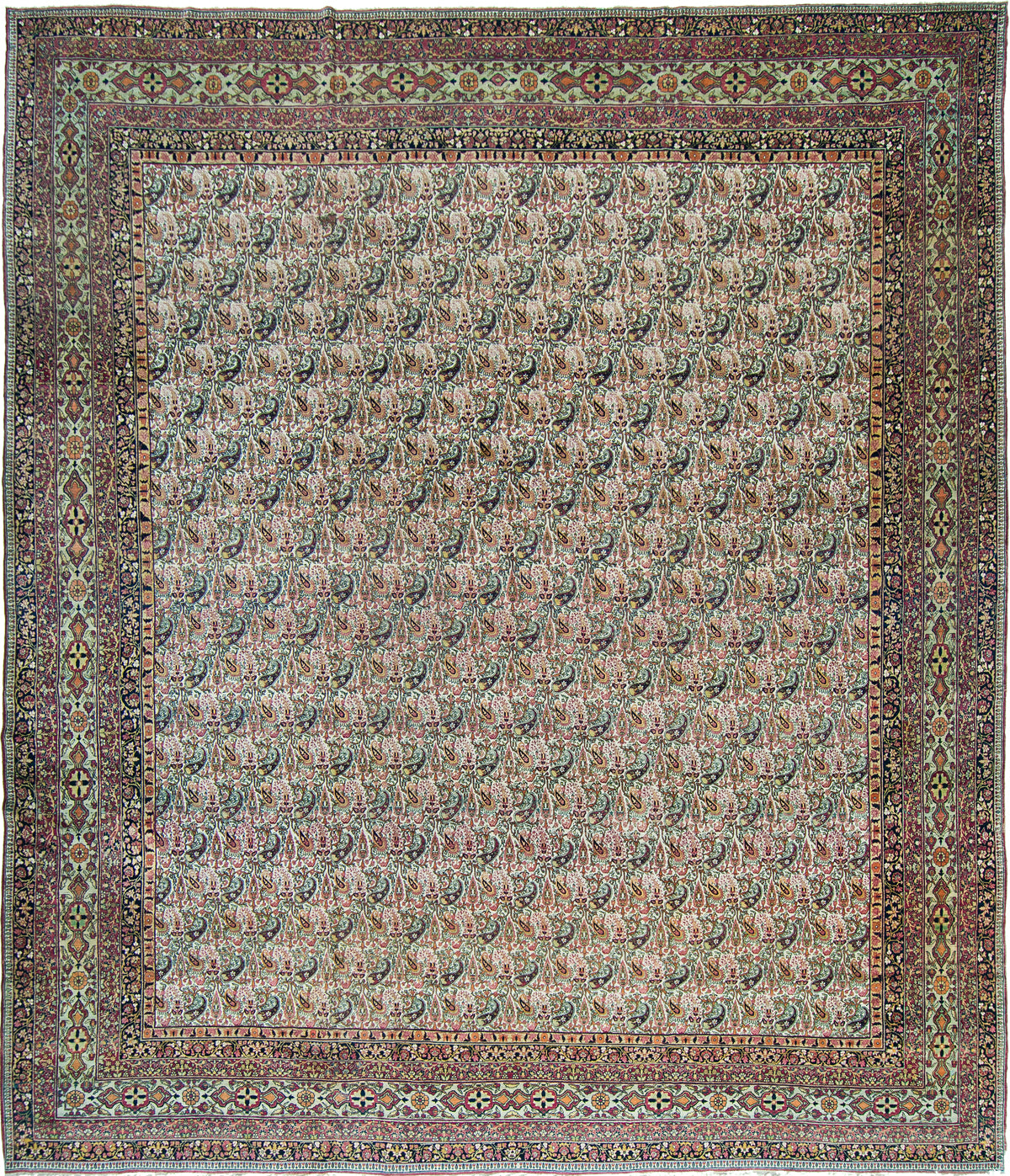 Persian Rug 783 Antique Persian Kermanshah Rug 58779
