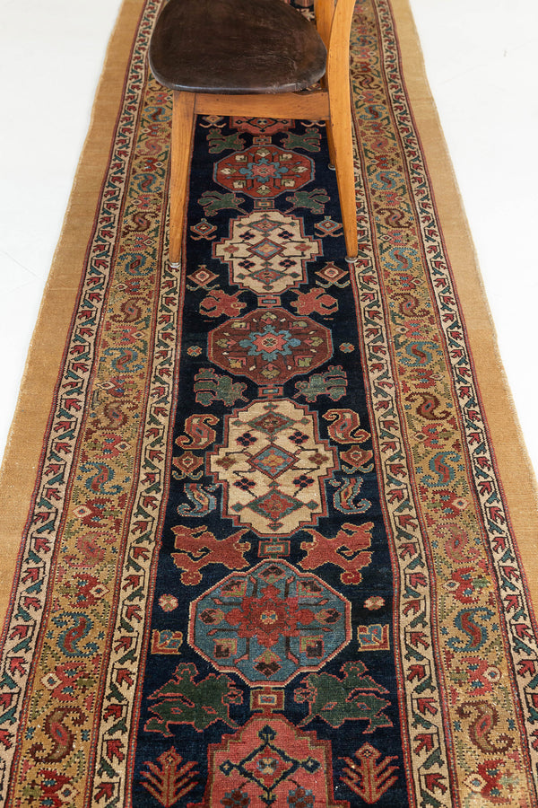 Persian Rug 30 Antique Fine Persian Malayer Runner 59009