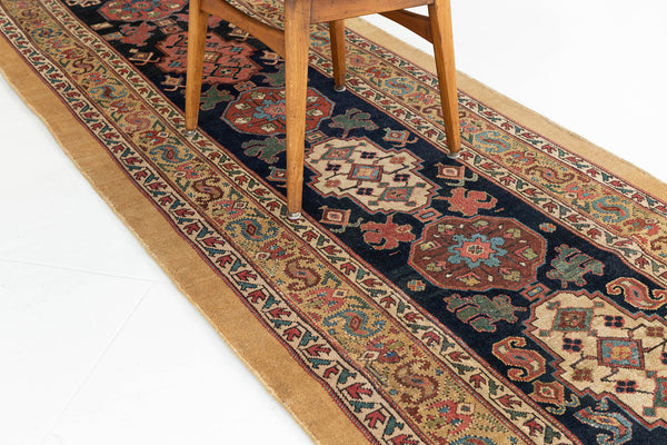 Persian Rug 29 Antique Fine Persian Malayer Runner 59009