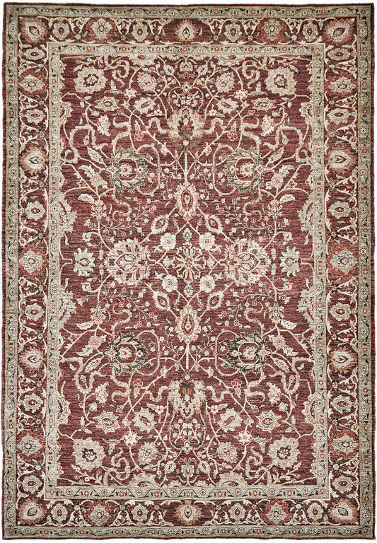 Natural Dye Sarouk Farahan Style Rug D70 fable