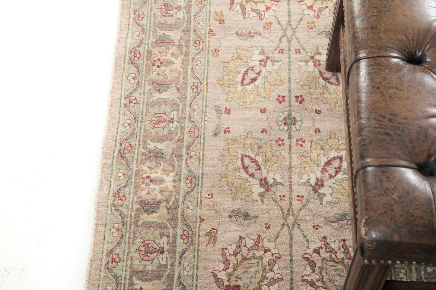 Natural Dye Sultanabad Design Runner Divine