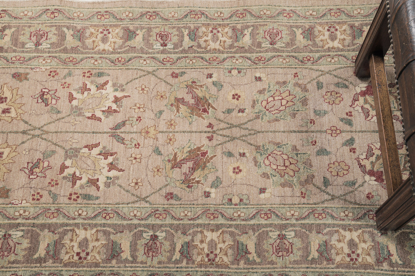 Natural Dye Sultanabad Design Runner Divine