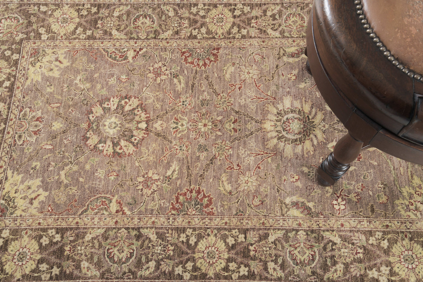 Fine Vegetable Dye Sultanabad Design Rug