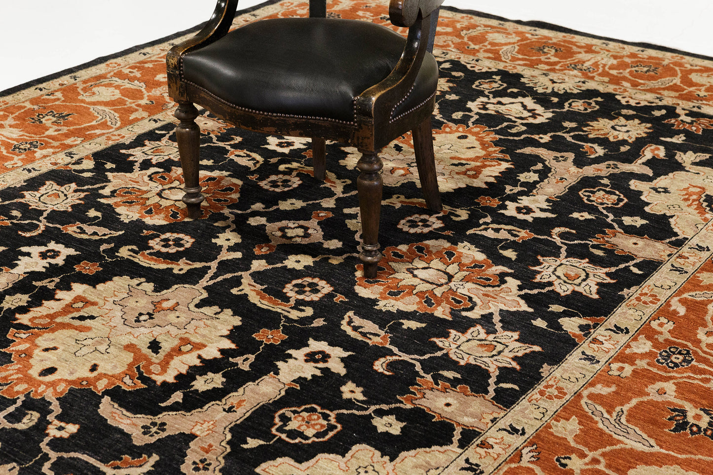 Natural Dye Sultanabad Style Rug D5228 Divine