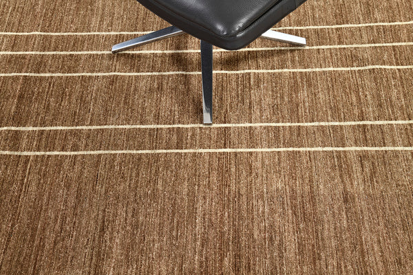 Natural Dye Modern Design Rug Mondrian Collection - styled in room setting [#2]