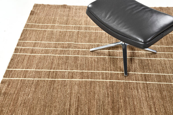 Natural Dye Modern Design Rug Mondrian Collection - overhead flat lay view [#2]