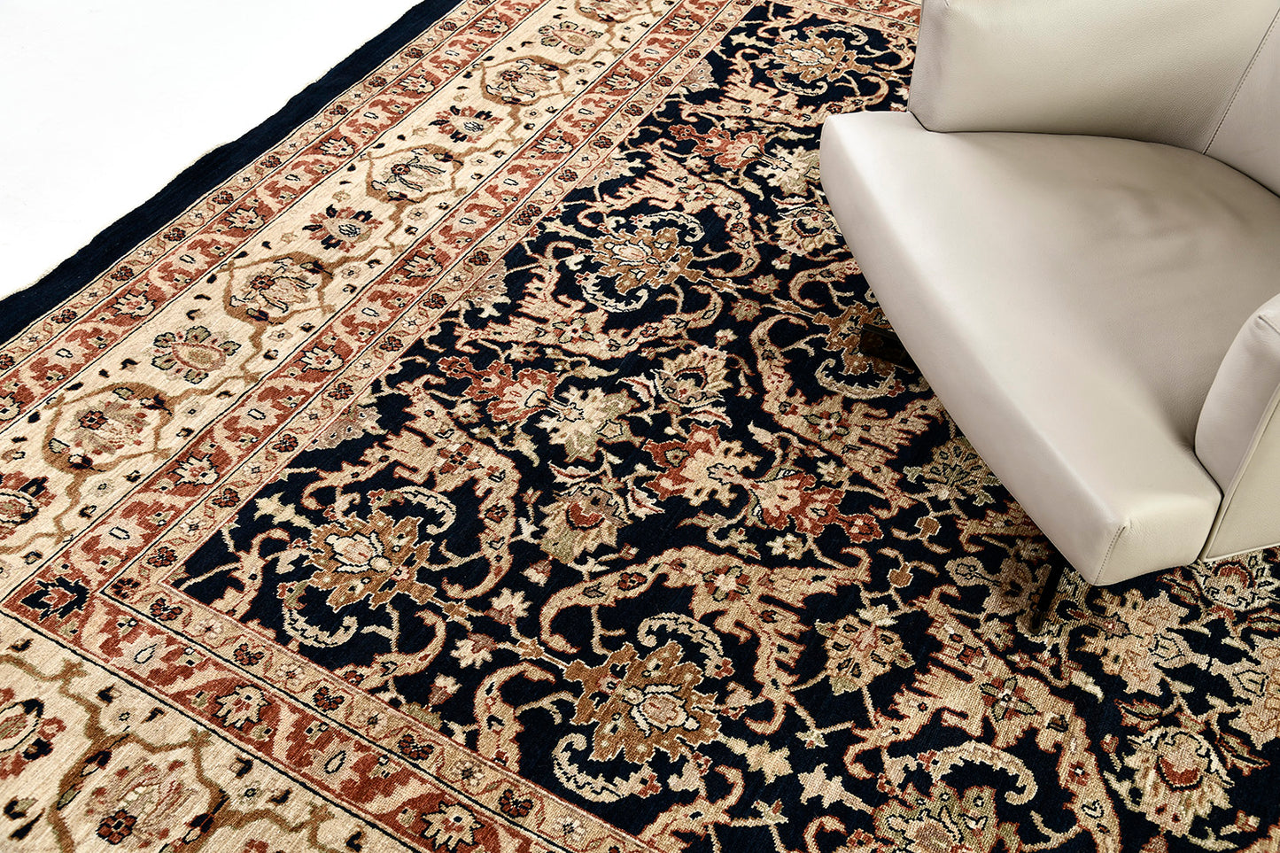 Natural Dye Sultanabad Style Rug D5057 Divine