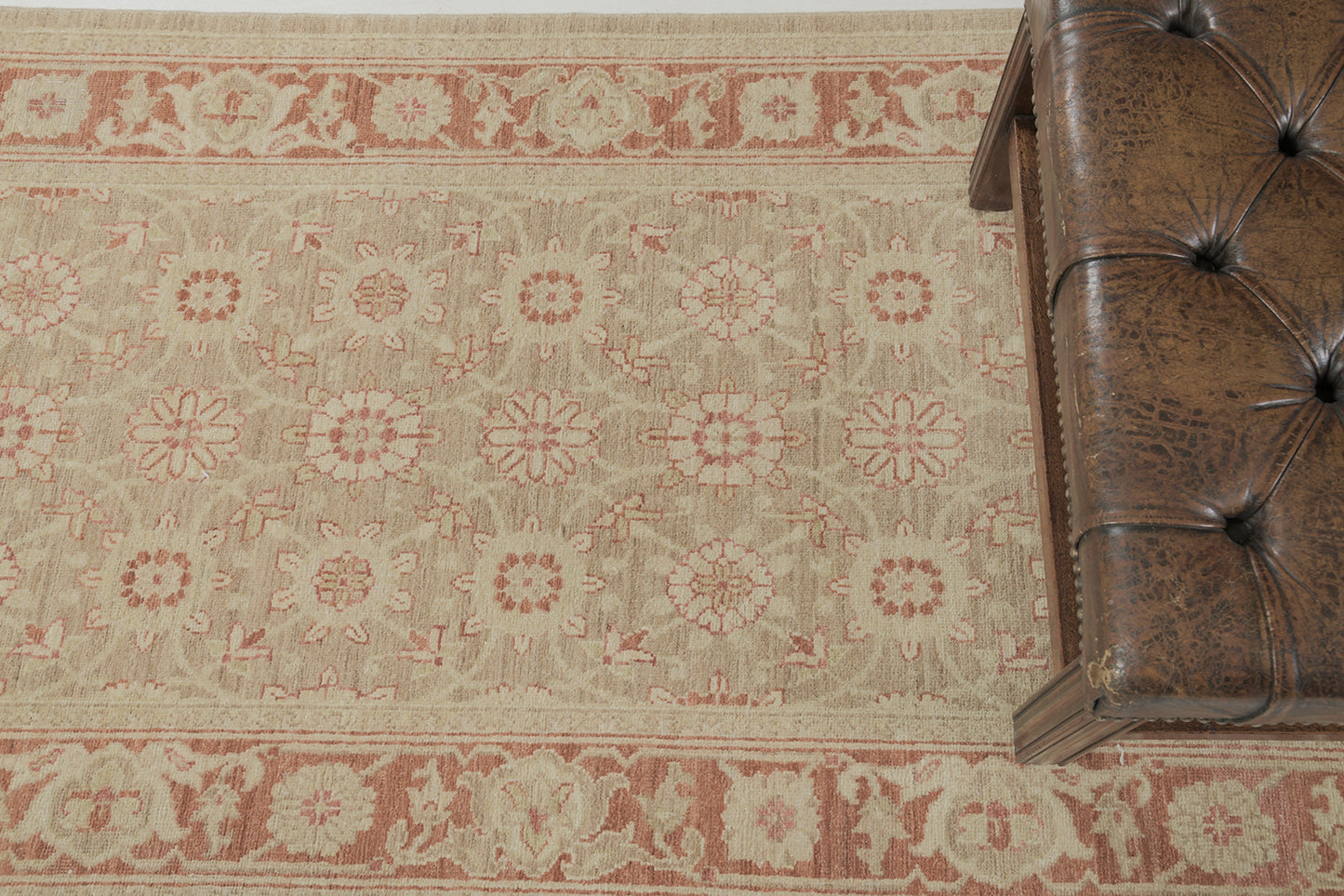 Natural Dye Varamin Design Runner D5065 Divine