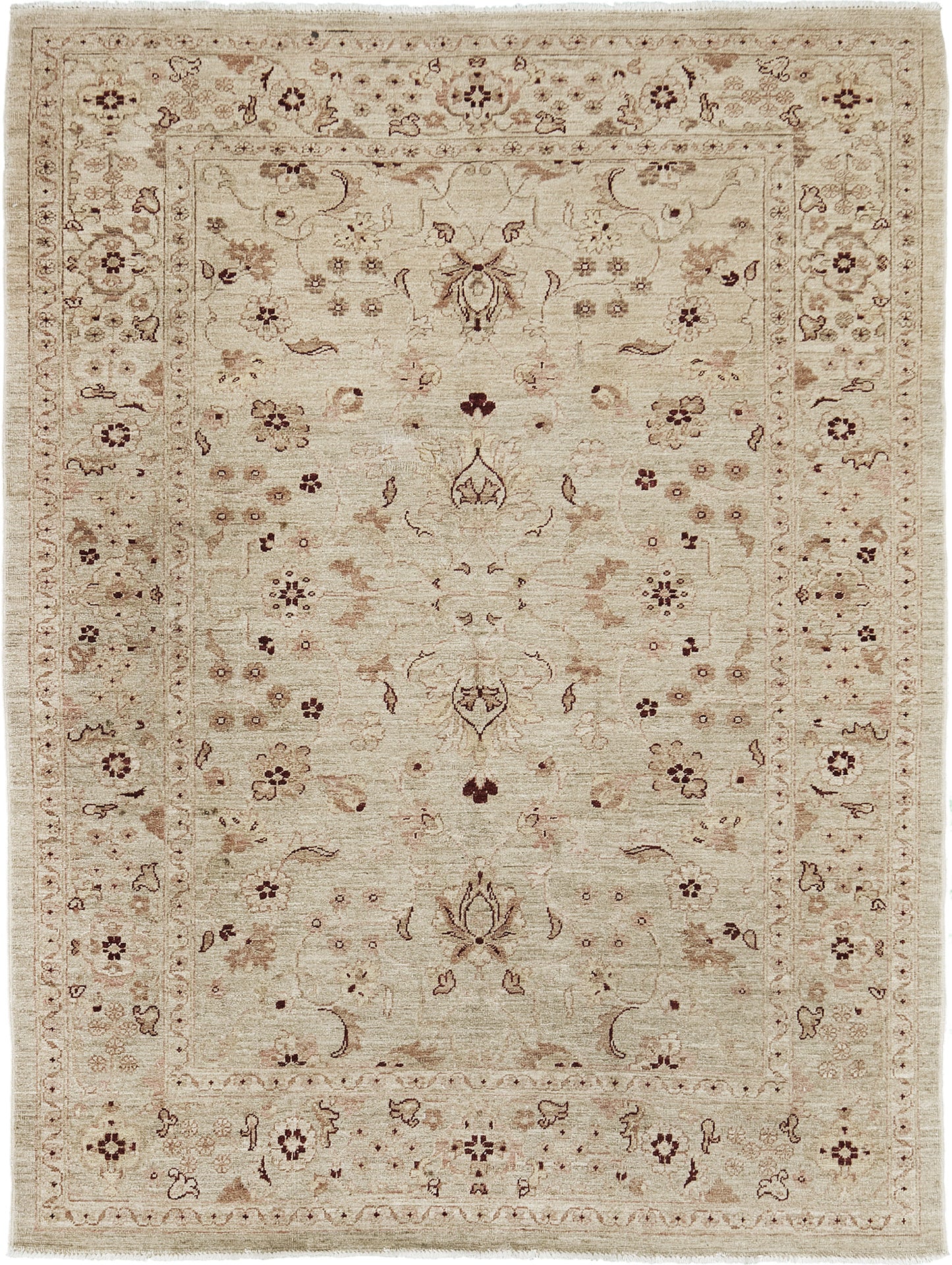 Natural Dye Sultanabad Style Rug D256 Divine