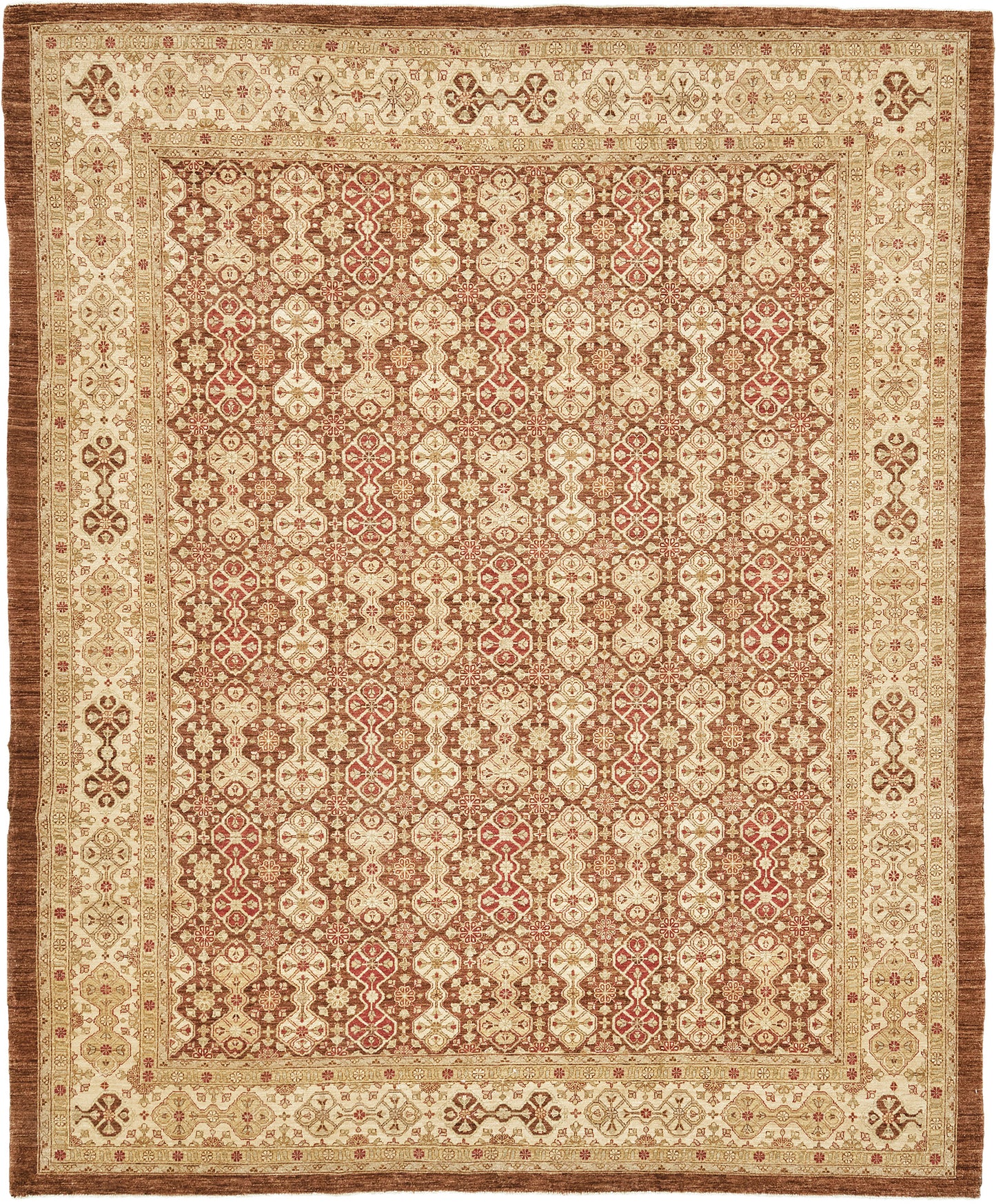 Natural Dye Antique Mohtasham Revival Rug