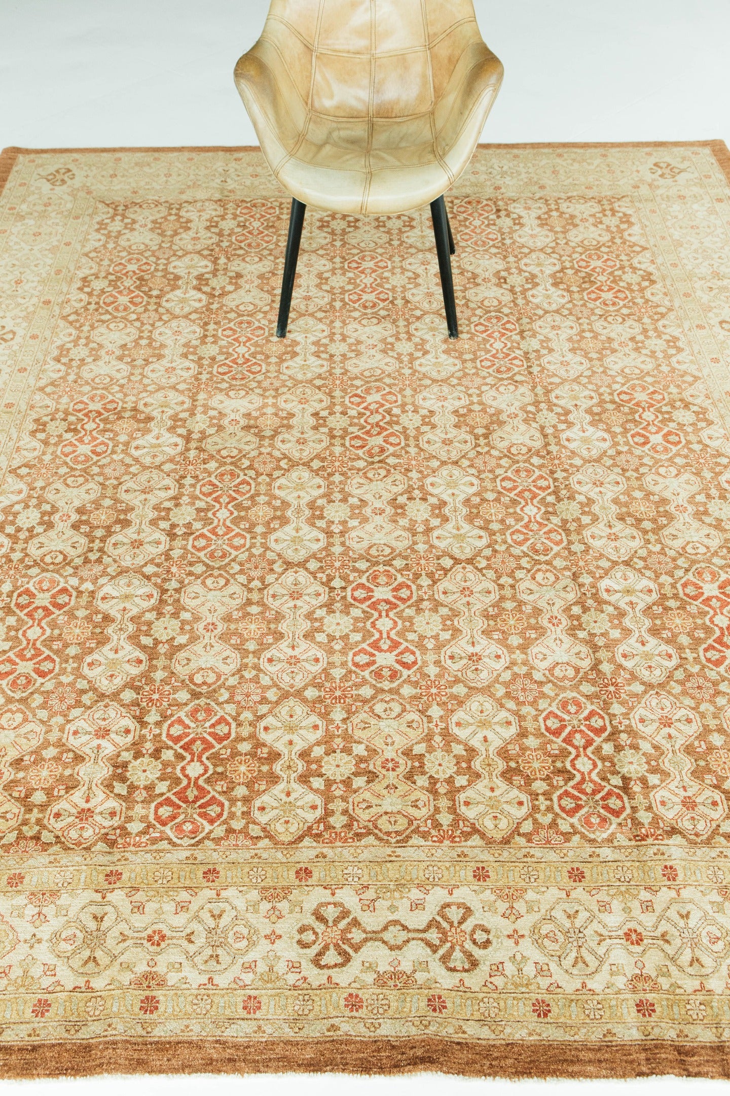 Natural Dye Antique Mohtasham Revival Rug