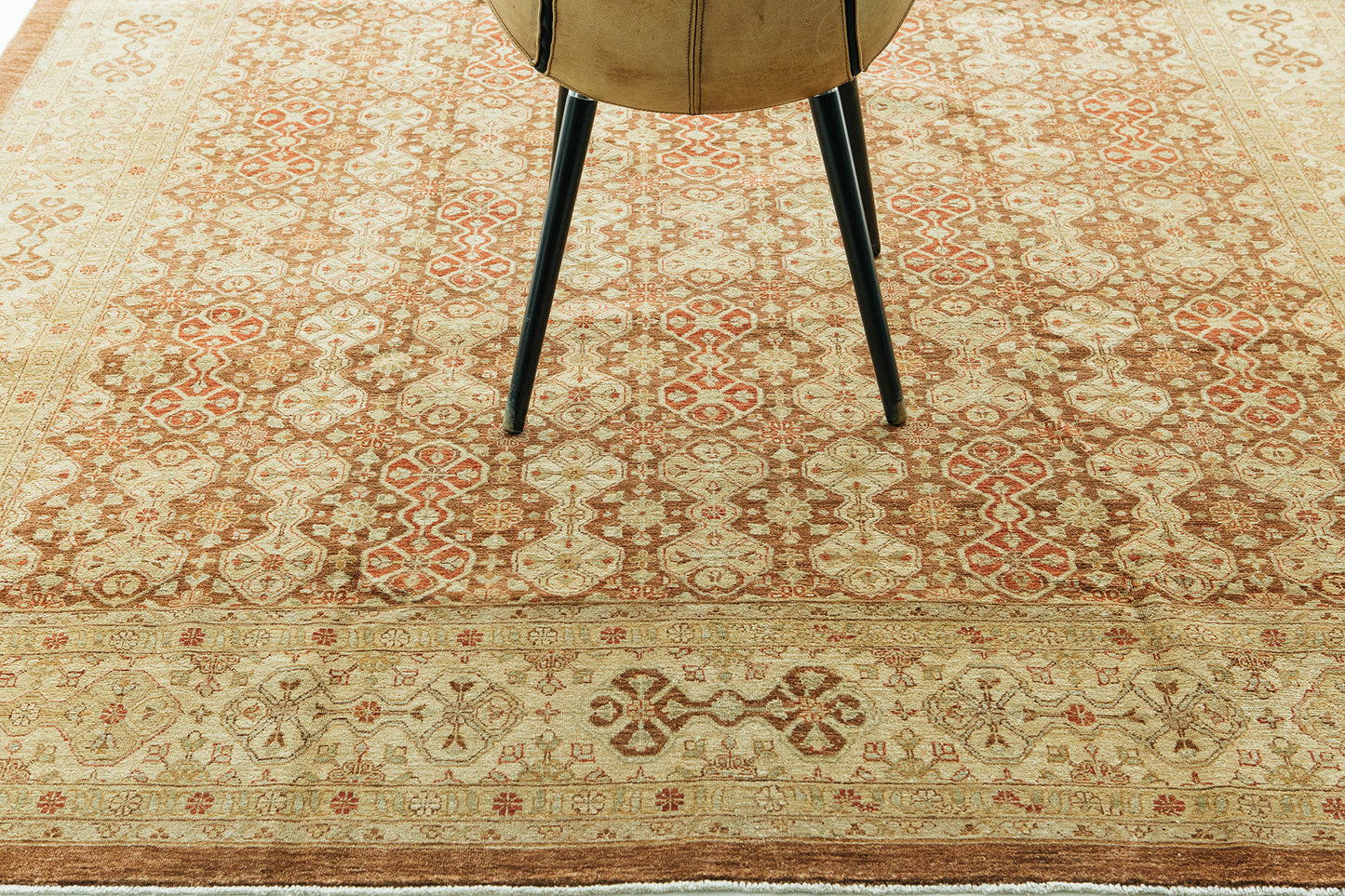 Natural Dye Antique Mohtasham Revival Rug